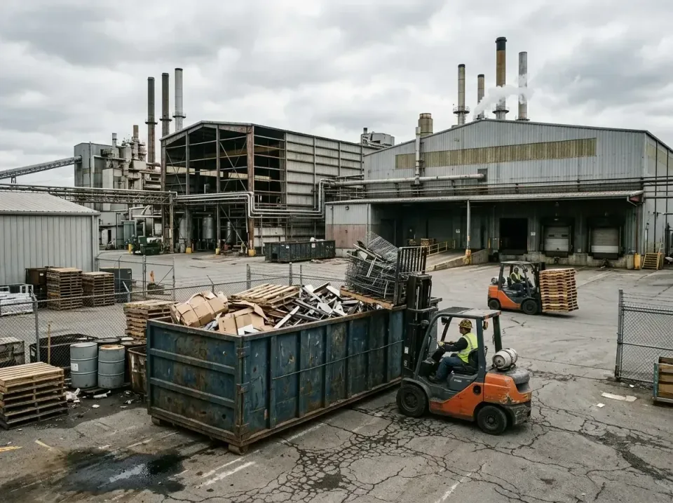industrial-factory-scrap-conta-003 — frequently asked questions, Cheap Roll-off Dumpster Rentals in Reiffton, PA